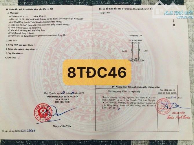 🔥 BÁN VÀI LÔ GIÁ SIÊU SỐC TÁI ĐỊNH CƯ HOA ĐỘNG 🔥 - 4