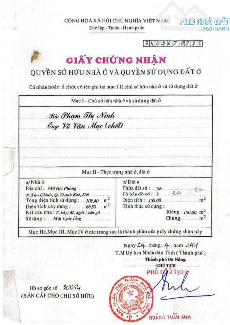 📌📌📌LÀM VIỆC TRỰC TIẾP GIÁ TỐT !!! bán lô đất  Mặt tiền đường Hải Phòng - 4