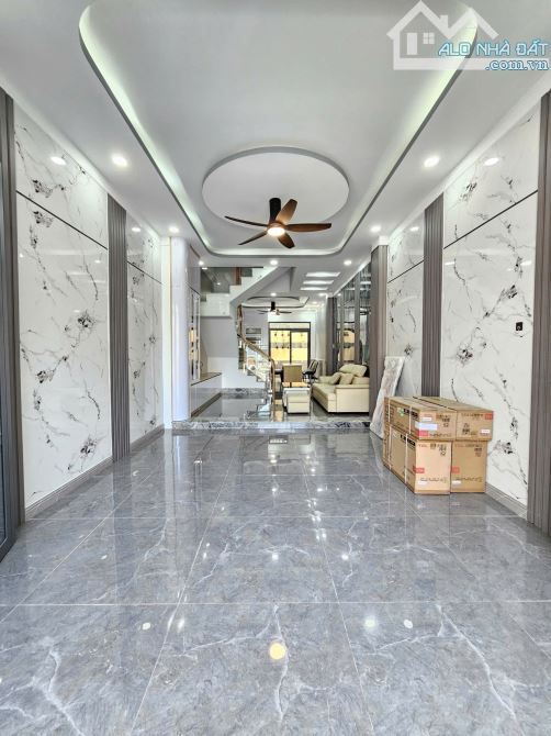 Bán nhà mới 1T2L 4x16.5m hoàn công, đường N2 KDC Phú Hồng Thịnh 8, full nội thất - 5