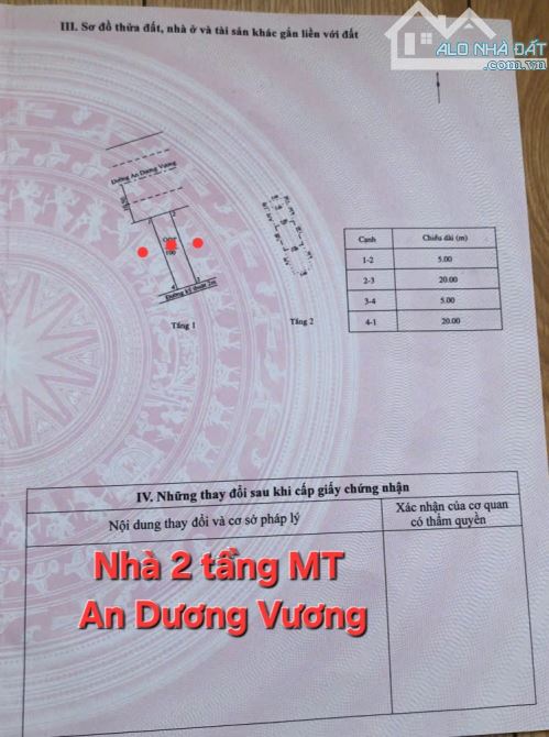 Bán nhà 2 tầng mặt tiền An Dương Vương, 5x20m Hướng Tây Bắc, Nghĩa Lộ, Quảng Ngãi - 5
