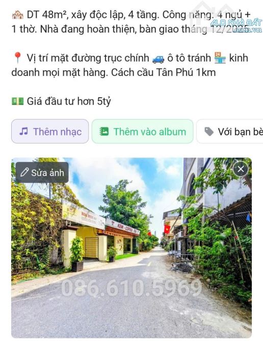 Bán nhà xã Hưng Đạo ( Quốc Oai) - Gần Vành Đai 4, cầu Tân Phú - 6