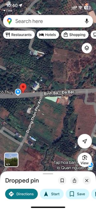 Bán lô đất mặt tiền đường Bình Ba - Đá Bạc, Châu Đức, Vũng Tàu - TP. HCM - 7