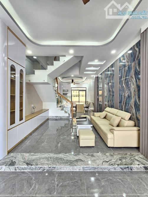 Bán nhà mới 1T2L 4x16.5m hoàn công, đường N2 KDC Phú Hồng Thịnh 8, full nội thất - 7