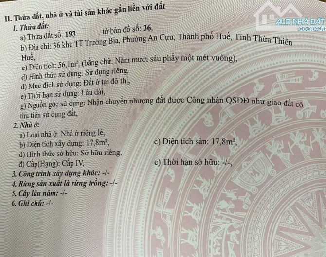 Nhà Cấp 4 kiệt ô tô 16 chỗ tránh nhau  đường Hồ Đắc Di - Giá chỉ 1,890 Triệu - 7