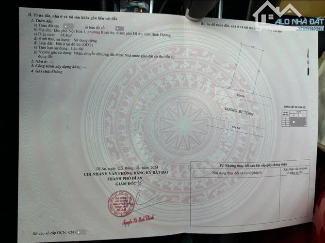 Bán nhà hoàn công ngang 6m gần đường Quốc Lộ 1K, p.Bình An, Tp.Dĩ An chỉ 5,65 Tỷ TL M7806 - 7