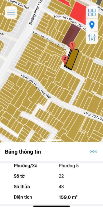Nhà góc 2MT Hẻm Phạm Văn Hai, p5 Tân Bình _ 8 x 20m _ 5 tầng _ Giá 21 Tỷ _ Có 18CHDV - 8