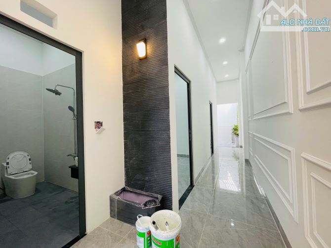 bán gấp nhà đẹp mới sổ hồng hoàn công hỗ trợ vay xã mỹ hạnh bắc đức hoà - 8