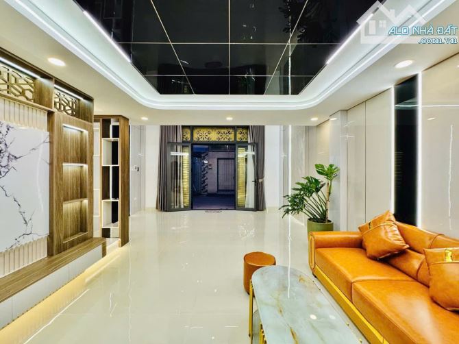 🏠Nhà Mới Xây Hẻm Thông 6M💎Dương Quảng Hàm Phường 6💎5,1X8 4 Lầu 3PN 3WC💵8,6 Tỷ - 9