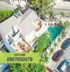 BÁN BIỆT THỰ GÓC 2 MẶT TIỀN DT 210M2 (3 TẦNG) NỘI THẤT VIP PHƯỜNG 2 TP. VŨNG TÀU GẦN BIỂN