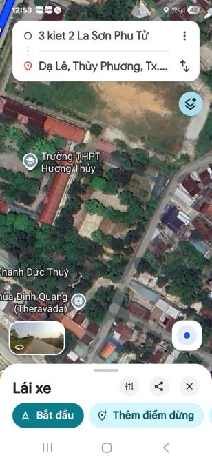 Đất sau lưng THPT Thủy Phương_ Hương Thủy_ Huế
