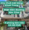 CHO THUÊ VĂN PHÒNG 4 TẦNG – MẶT TIỀN ĐƯỜNG LỚN – FULL NỘI THẤT LÀM VIỆC HIỆN ĐẠI