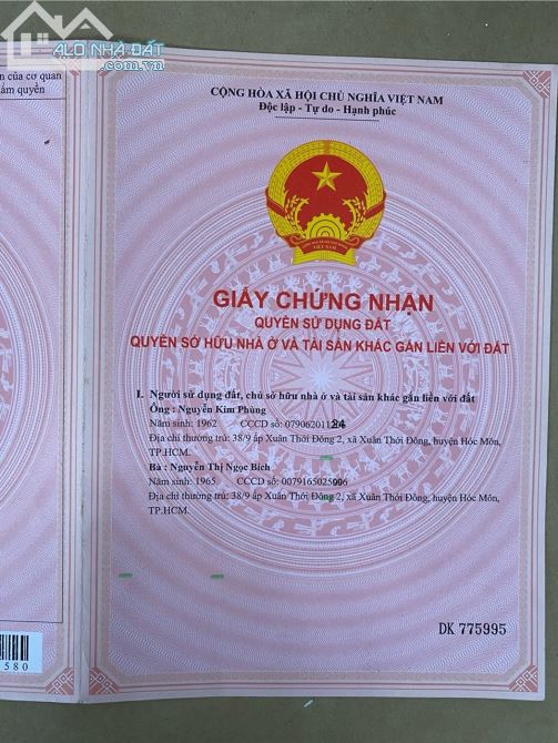 📢📢📢 CHÍNH CHỦ CẦN BÁN GẤP NHÀ NGAY MẶT TIỀN ĐƯỜNG NGUYỄN THỊ BẢY, HÓC MÔN - 3