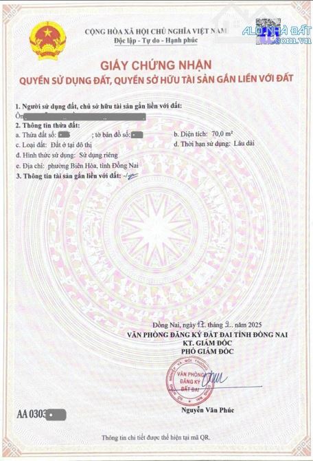 Bán đất 4x16m, hẻm Nguyễn Tri Phương p. Bửu Hòa gần công viên - 2