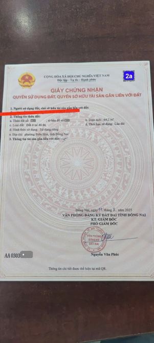 Bán đất 4x16m, hẻm Nguyễn Tri Phương p. Bửu Hòa gần công viên - 4