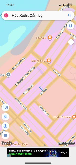 ⚡️ BÁN ĐẤT ĐƯỜNG ĐỖ QUỲ – PHƯỜNG HÒA XUÂN, QUẬN CẨM LỆ , DT:100m2, giá 6.55 tỷ