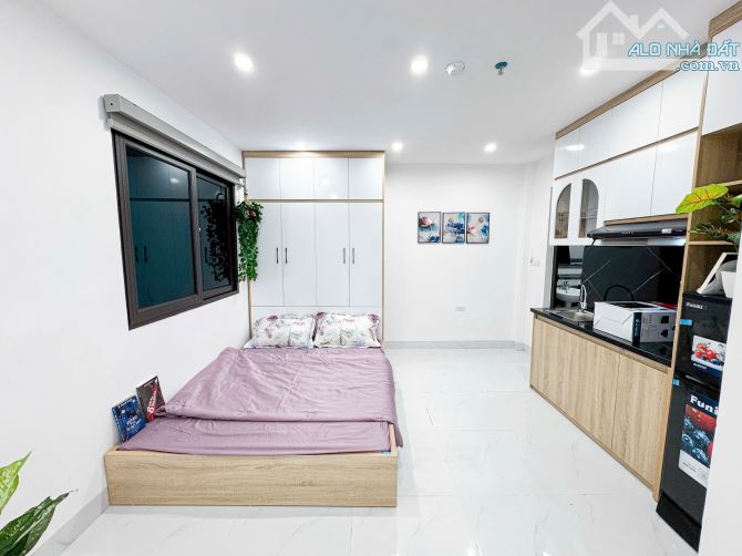 Cho Thuê CCMN 12 Chính Kinh Thanh Xuân 25m2 Studio Cửa Sổ Ban Công Giếng Giời Thang Máy - 10