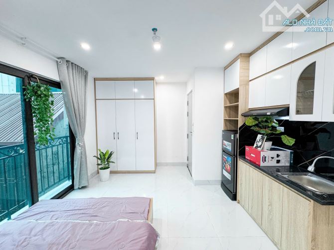 Cho Thuê CCMN 12 Chính Kinh Thanh Xuân 25m2 Studio Cửa Sổ Ban Công Giếng Giời Thang Máy - 5