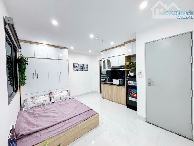 Cho Thuê CCMN 12 Chính Kinh Thanh Xuân 25m2 Studio Cửa Sổ Ban Công Giếng Giời Thang Máy - 9