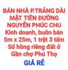 BÁN RẺ NHÀ 117m2 P.TRẢNG DÀI 1TRỆT 3TẤM MẶT TIỀN ĐƯỜNG NGUYỄN PHÚC CHU KINH DOANH BUÔN BÁN