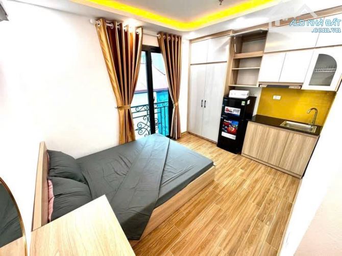 Bán toà CHDV Tôn Thất Tùng sổ vuông giá rẻ, ngõ thông KD, gần ĐH Y HN 50m2*6T 10PN, PCCC - 2