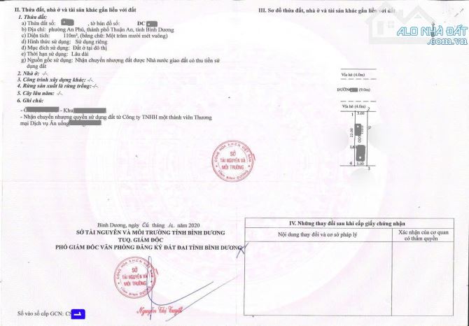 Bán đất 5x22m, đường N2 KDC The Suncity p. An Phú - 2