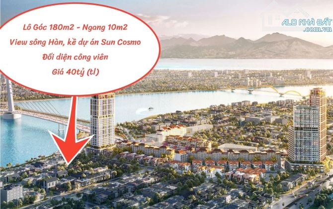 Siêu Phẩm Lô Góc Sông Hàn 180m2 - Ngay cầu Trần Thị Lý - 3