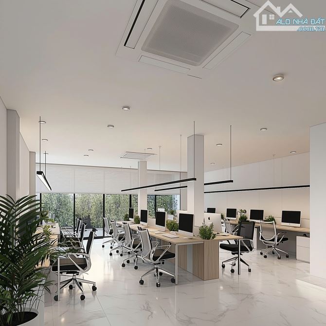 CỰC HIẾM! Cho thuê sàn văn phòng 120m² mặt phố Thanh Xuân – Tòa nhà kính sang trọng