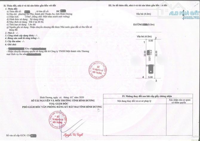 Bán đất 5x22m, đường N2 KDC The Suncity p. An Phú, thổ cư 100% - 1