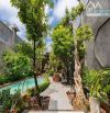 🏡 Villa sân vườn 5PN, 6WC – Hồ bơi riêng – Cách Bãi Sau 1,3km – Nội thất gỗ đỏ ✨