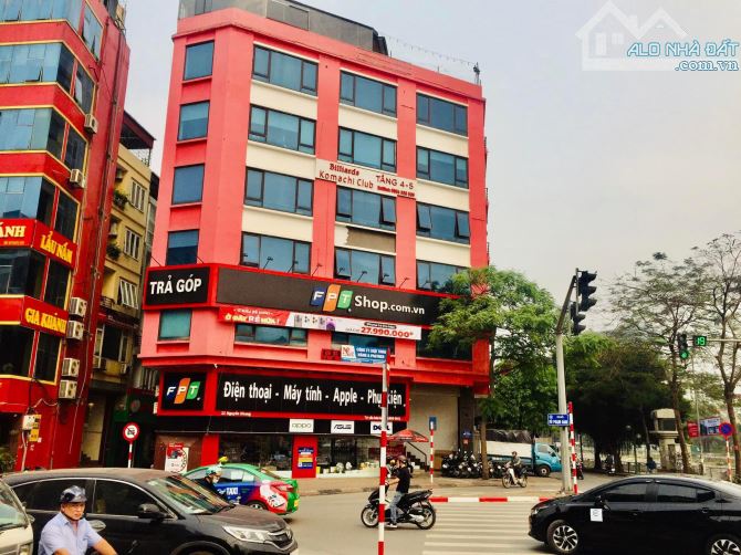 Cho thuê tòa nhà MP Châu Long, 180m2 x 9T, 1 Hầm, 8M Mặt tiền, Thang máy, PCCC, Vị trí đẹp