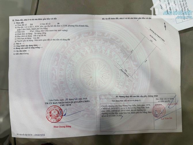 Chỉ 4tỷ8 GIÁ TỐT để sở hữu lô đất  đẹp gần biển Xuân Thiều 38 dt 97m ngang 6m gần Mikazuki - 4