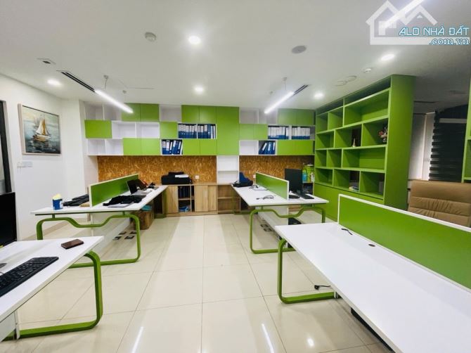 Tòa văn phòng đẳng cấp doanh nhân mặt hồ Hạ Đình 9 tầng, 2 thoáng, PCCC & hoàn công đủ