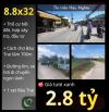 8.8x32 cách chợ Bàu Trai 700m. Thị Trấn Hậu Nghĩa giá 2.8 tỷ.