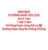 BÁN NHÀ THỐNG NHẤT KDC D2D, 1TRỆT 2TẤM, SỔ HỒNG THỔ CƯ, ĐƯỜNG NHỰA 8m THÔNG (HN151) NP702