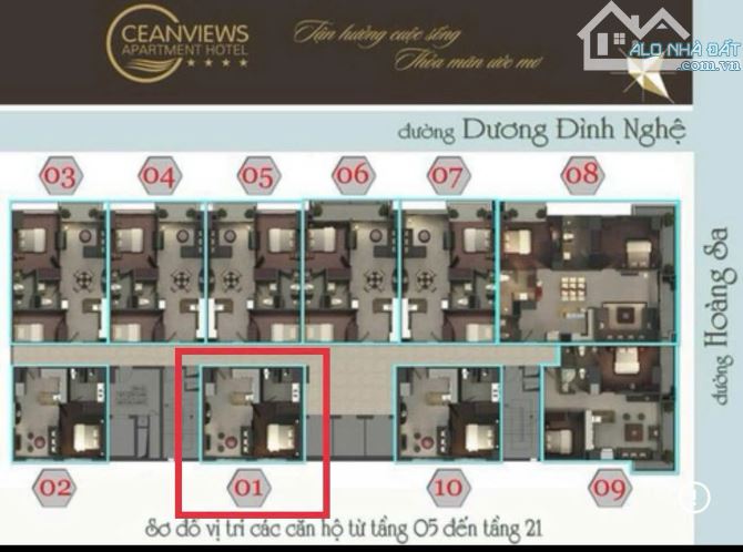 CẦN BÁN CĂN STUDIO A LA CARTE ĐÀ NẴNG - VIEW BIỂN & THÀNH PHỐ - GIÁ TỐT NHẤT THỊ TRƯỜNG - 9