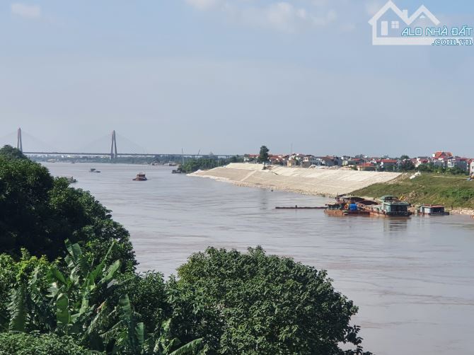 Siêu hiếm: biệt thự sông Đuống,phố Bắc cầu,long biên,hà nội.View triệu $,giá 33,5 tỷ