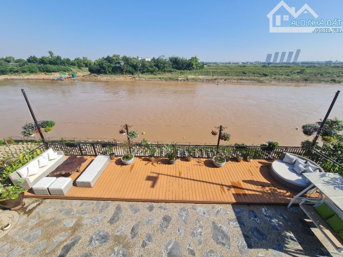 Siêu hiếm: biệt thự sông Đuống,phố Bắc cầu,long biên,hà nội.View triệu $,giá 33,5 tỷ