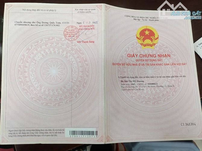 BÁN GẤP 2 LÔ ĐẤT TRUNG TÂM THỊ TRẤN BẾN LỨC – GIÁ CHỈ 11 TỶ (2 LÔ) - 4