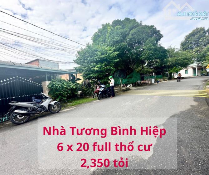Nhà tương bình hiệp 6 x 20 full thổ cư