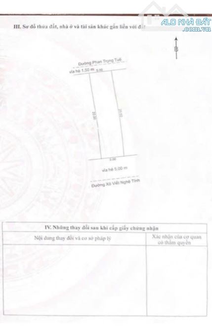 Đất 2 mặt tiền Trước sau đường 33m Xô Viết Nghệ Tĩnh và Phan Trọng Tuệ. S= 200m2,giá: 34tỷ