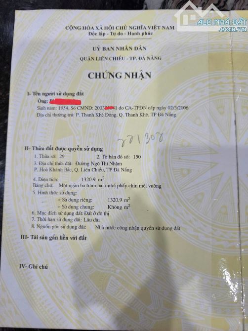 ☆Giá cực tốt chỉ 59tr/m☆ LÔ ĐẤT VÀNG ☆ NGÔ THÌ NHẬM dt 1.321m☆sát tòa căn hộ MIA 26 tầng. - 3