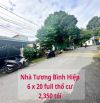 Nhà tương bình hiệp 6 x 20 full thổ cư