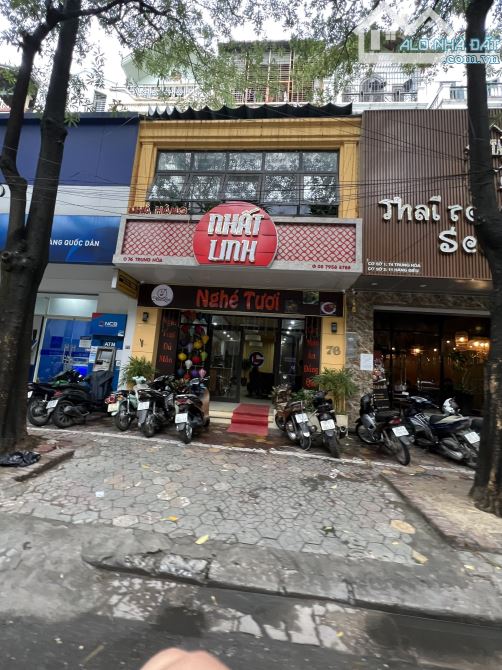 Cho thuê nhà mặt phố LÊ HỒNG PHONG 100m2 x 6,5m mặt tiền . Vị trí đẹp