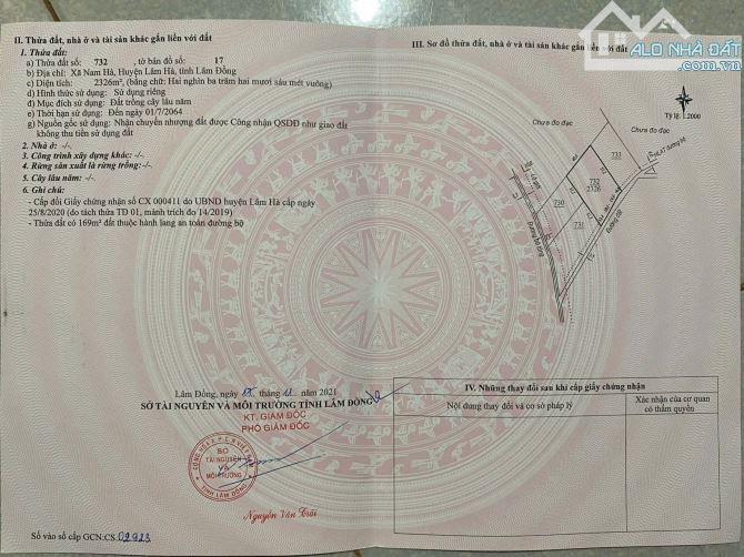 Bán 2 lô đất,lô góc, dt 10.911 m² và 8.090 m²,đầu tư siêu lợi nhuận tại Lâm Hà, Lâm Đồng