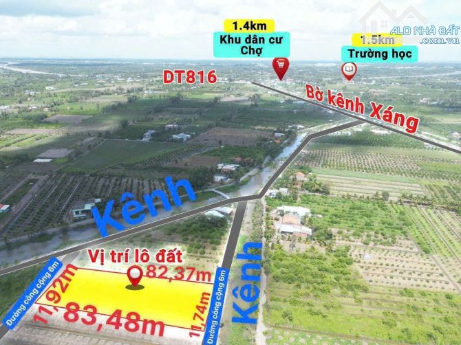 ĐẤT VƯỜN ĐƯỜNG 6.5M OTO NGAY ĐẤT LÊN THỔ ĐƯỢC - 3
