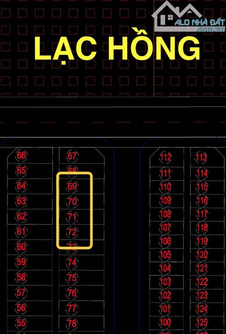 - Bán đất Lô 20B Lê Hồng Phong sau Lạc Hồng - Diện tích: 59.85m2 ngang 4.5m dài 13.3m - Tr