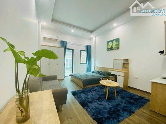 Trần Quý Cáp - 9 phòng khép kín - Dòng tiền 45tr/th - Cách ô tô 15m - Ngõ thông