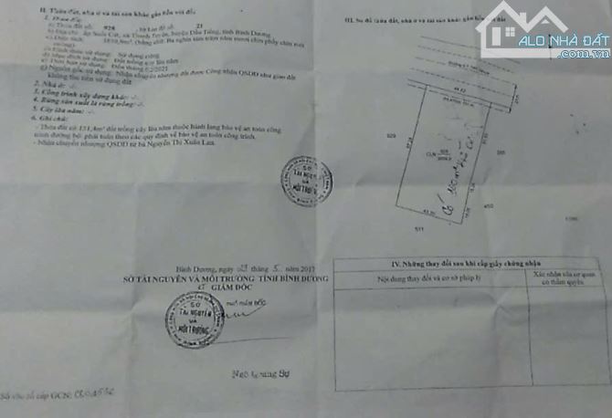 BÁN ĐẤT MT DT744, THANH TUYỀN, DẦU TIẾNG, DT:43x88, TC100M2, SHR, GIÁ 15 TỶ - 4