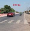BÁN ĐẤT MT DT744, THANH TUYỀN, DẦU TIẾNG, DT:43x88, TC100M2, SHR, GIÁ 15 TỶ