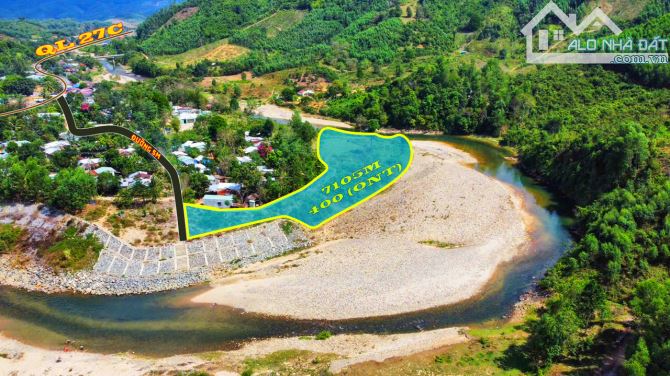 Bán Nhanh Lô Đất Suối Đường Ô Tô Có Bãi Đá Thiên Nhiên Cạnh Bên QL 27C ( 400 thổ cư)